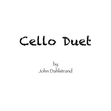 Dahlstrand - Cello Duet