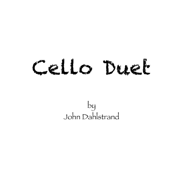 Cello Duet - Dahlstrand